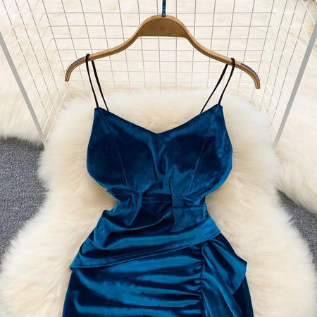 Kenzie Velvet Dress - Alamode By Akanksha