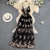 Joshua Sequined Maxi Dress - Alamode By Akanksha