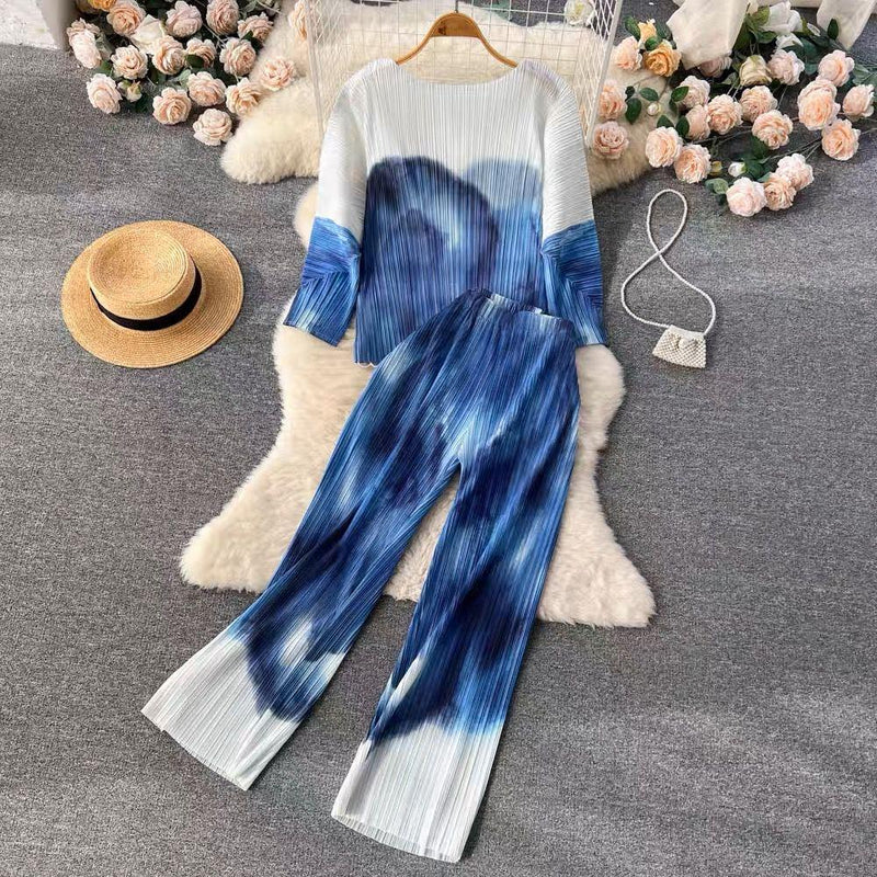 Mezze Crinkled Summer Coord - Alamode By Akanksha