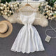 Harry Eyelet Dress - Alamode By Akanksha