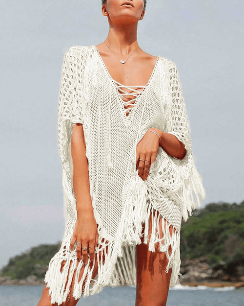Ibiza Summer Coverup In Off-White
