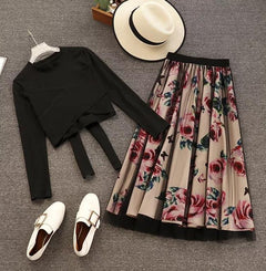 Jenna Coord Set - styled flat-lay shot, multicolour - Miss Mosa By Akanksha