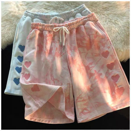 Jensen Summer Shorts - styled flat-lay shot, multicolour - Miss Mosa By Akanksha