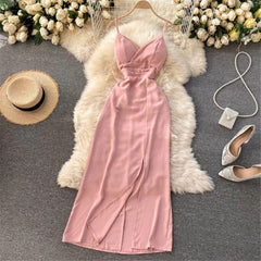 Julieta Statement Dress - styled flat-lay shot, pink - Miss Mosa By Akanksha