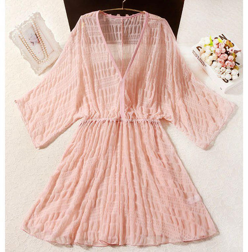 Laica Swimsuit Set In Peach