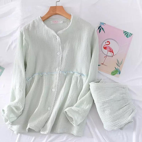 Laurel Lace Cotton Nightsets