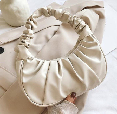 Libiya Statement Candy Bags - close-up of bag, cream - Miss Mosa By Akanksha