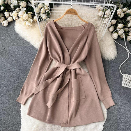 Liboa Woolen Coord Set - styled flat-lay shot, pink - Miss Mosa By Akanksha