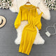 Lilith Coord Set - styled flat-lay shot, yellow - Miss Mosa By Akanksha