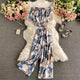 Linda floral coord set - styled flat-lay shot, blue - Miss Mosa By Akanksha