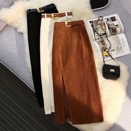 Lucas Statement Skirt - styled flat-lay shot, multicolour - Miss Mosa By Akanksha