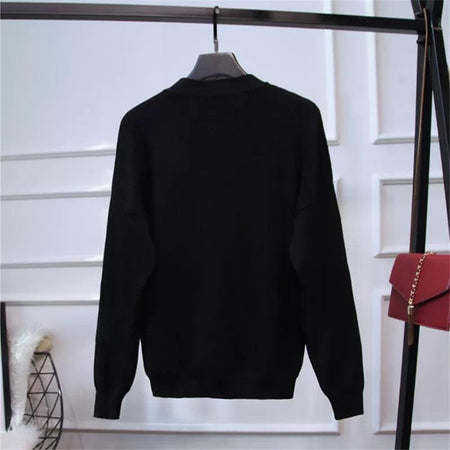 Lucia Statement Trackset In Black - back shot on hanger, black - Miss Mosa By Akanksha