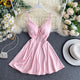 Ludacris Skater Dress - styled flat-lay shot, pink - Miss Mosa By Akanksha