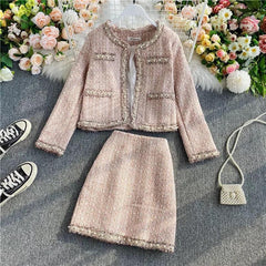 Luke Statement Coord Set - styled flat-lay shot, pink - Miss Mosa By Akanksha