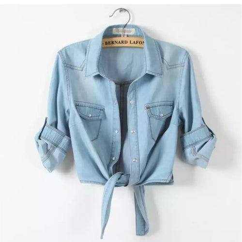 Luxury Denim Crops
