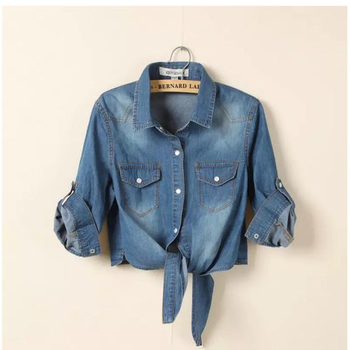 Luxury Denim Crops