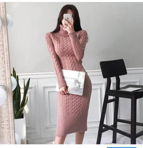 Bradshaw Luxury Knitted Dress - Alamode By Akanksha