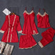 Luxury Lace 5 Piece Nightsets - Alamode By Akanksha