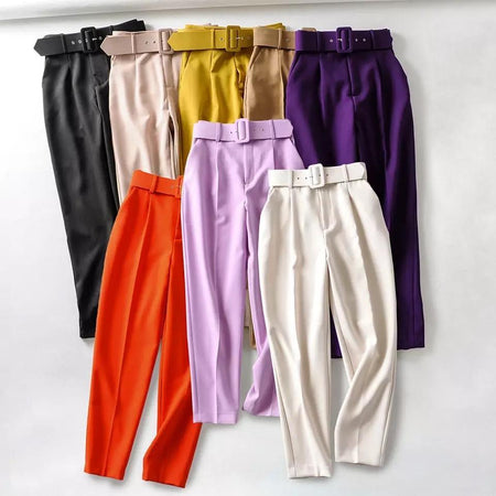 Luxury Trinity Pants - flat-lay product shot, multicolour - Miss Mosa By Akanksha