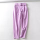 Luxury Trinity Pants - flat-lay product shot, lilac - Miss Mosa By Akanksha