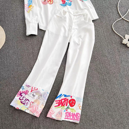 Michelle Coord Set In White