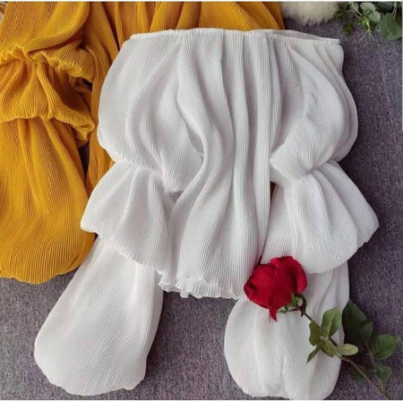 Montage Pleated Blouses - Flat 50% Off - Alamode By Akanksha