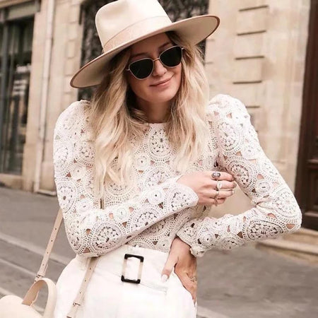 Nina Crochet Blouses - Alamode By Akanksha