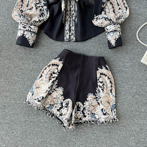 Novalee Coord Set In Dark Blue
