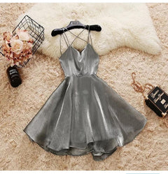 Organza Berry Dresses - styled flat-lay shot, grey - Miss Mosa By Akanksha