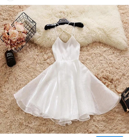 Organza Berry Dresses - styled flat-lay shot, white - Miss Mosa By Akanksha