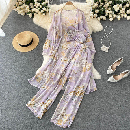 Palatio Heaven Coords - styled flat-lay shot, lilac - Miss Mosa By Akanksha