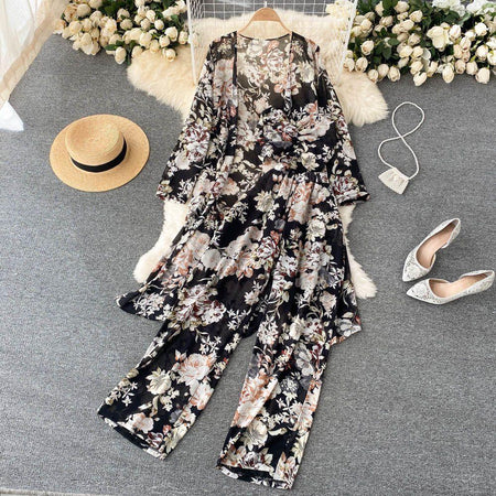 Palatio Heaven Coords - styled flat-lay shot, black - Miss Mosa By Akanksha
