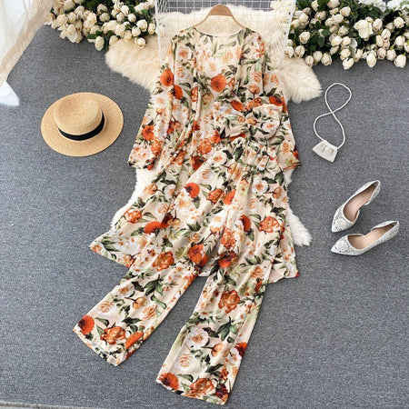 Palatio Heaven Coords - styled flat-lay shot, cream - Miss Mosa By Akanksha
