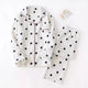 Polka Luxury Nightsets - flat-lay product shot, white - Miss Mosa By Akanksha