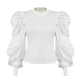 Puffed Sleeve Bradshaw Blouses - Alamode By Akanksha