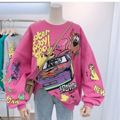 Quirky Cute Sweatshirt - Luxury Collection - front shot on mannequin, pink - Miss Mosa By Akanksha