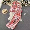 Rayna Abstract Coord Set In Off-White - XS