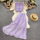 Rio Statement Coord Set - styled flat-lay shot, lilac - Miss Mosa By Akanksha