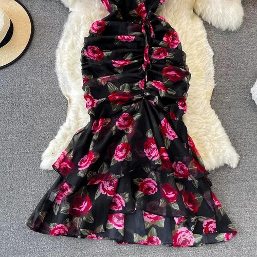 Rosa Luxury Dress In Black