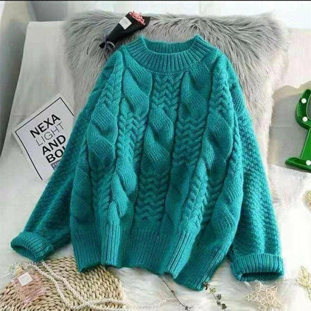 Scarlett Statement Pullover - styled flat-lay shot, teal - Miss Mosa By Akanksha