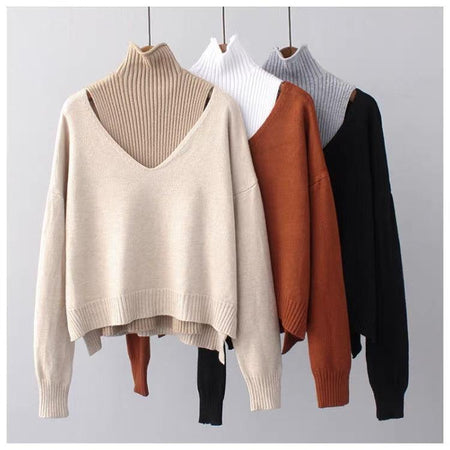 Selestia Statement Pullovers - front shot on hanger, multicolour - Miss Mosa By Akanksha