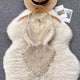 Sevilla Crochet Halterneck Top - front shot on hanger, beige - Miss Mosa By Akanksha
