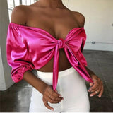Shimmy Knot Tops - Alamode By Akanksha