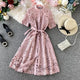 Silotha Vintage Luxury Dress - styled flat-lay shot, pink - Miss Mosa By Akanksha