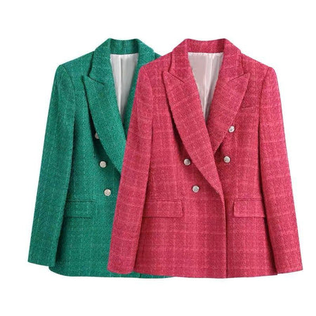 Simon Statement Blazers - flat-lay product shot, multicolour - Miss Mosa By Akanksha