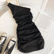 Spencer Bodycon Dress - styled flat-lay shot, black - Miss Mosa By Akanksha