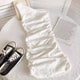 Spencer Bodycon Dress - styled flat-lay shot, white - Miss Mosa By Akanksha