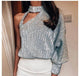 Statement Rody Sequined Blouse - Alamode By Akanksha
