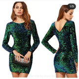 Statement Sequined Dress - Alamode By Akanksha