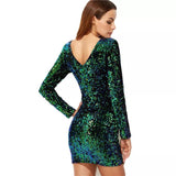 Statement Sequined Dress - Alamode By Akanksha